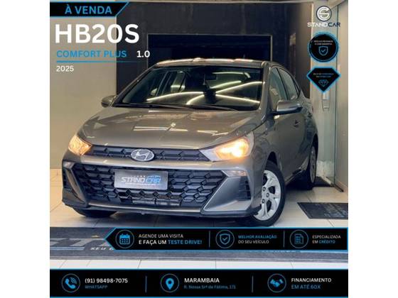 HYUNDAI HB20S 1.0 12V FLEX COMFORT PLUS MANUAL HYUNDAI HB20S 1.0 12V FLEX COMFORT PLUS MANUAL